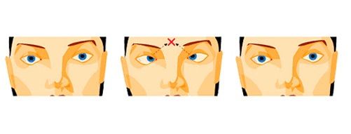 йога для глаз упражрнение