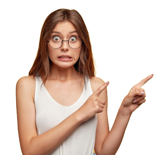 девушка в очках