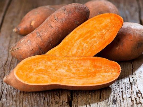 батат для зрения